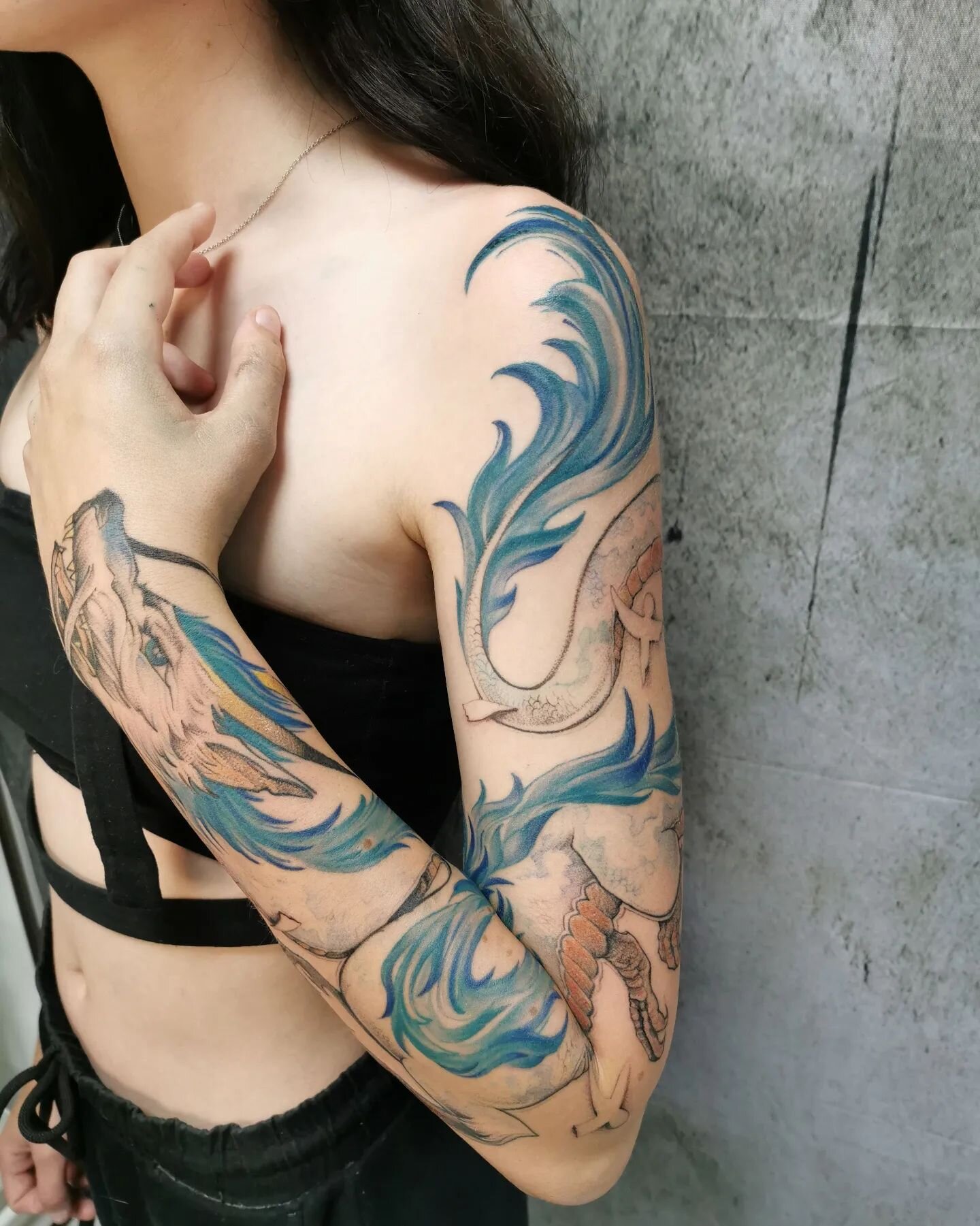 Haku by @marypik.tattoo 

#tatouagehaku #haku #tatouagechambery #chamberytattoo #tatouage #marypik