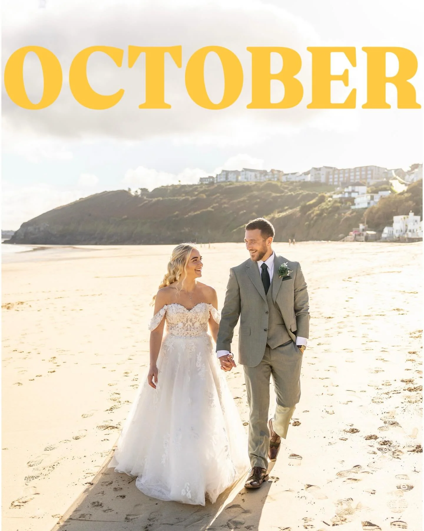 A calm October but two beautiful couples 🥂

#cabisbay#greattythebarn