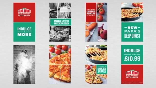 Papa John's - Tube Panels