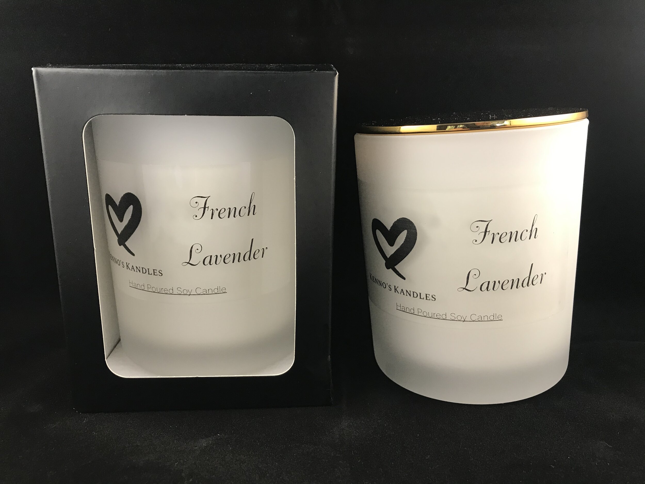 French Lavender Classy Candle