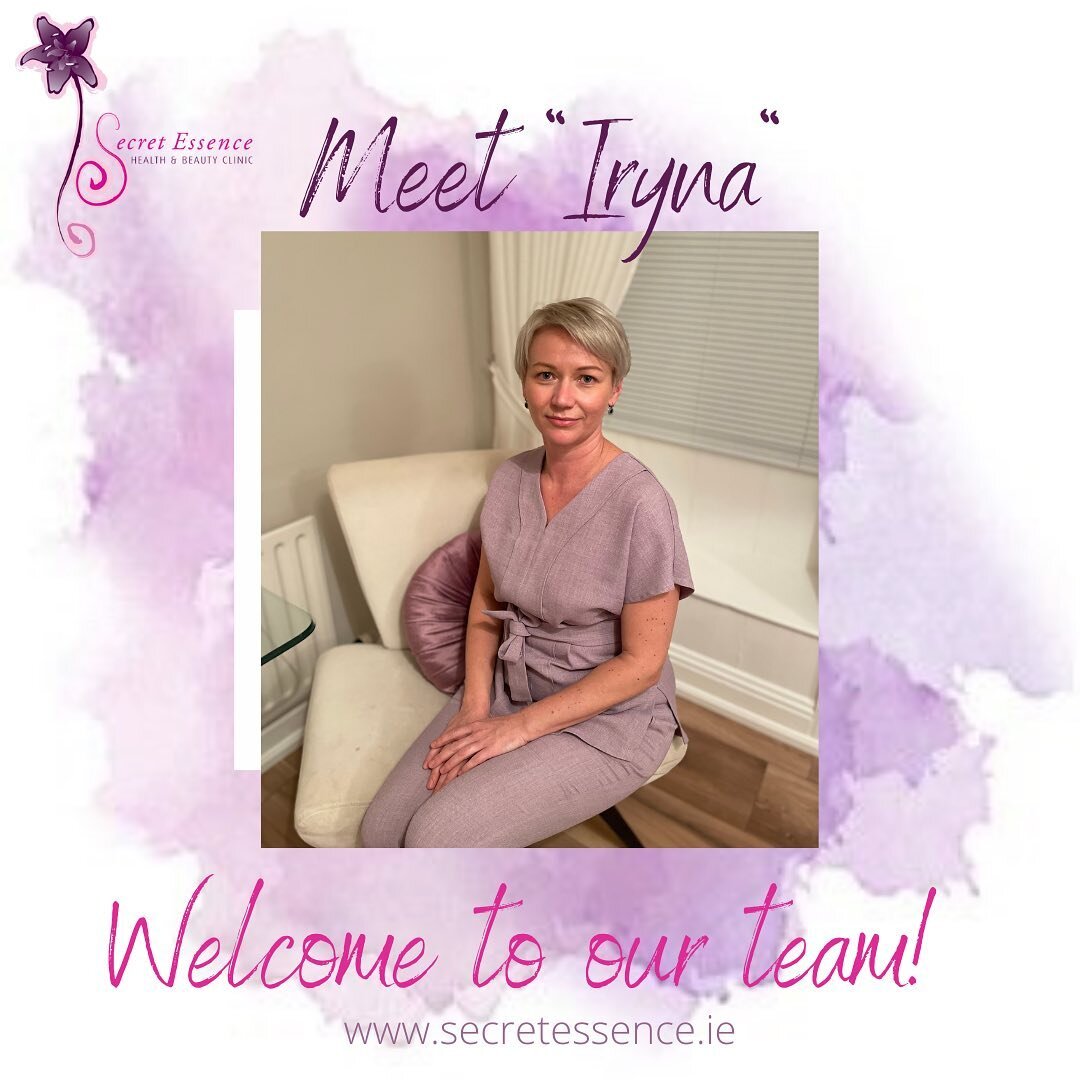 We are delighted to welcome Iryna to the Secret Essence team. She is a very talented and highly skilled massage and skin therapist who ran a successful private practice in Ukraine before arriving in Ireland earlier this year. 

She brings a wealth of