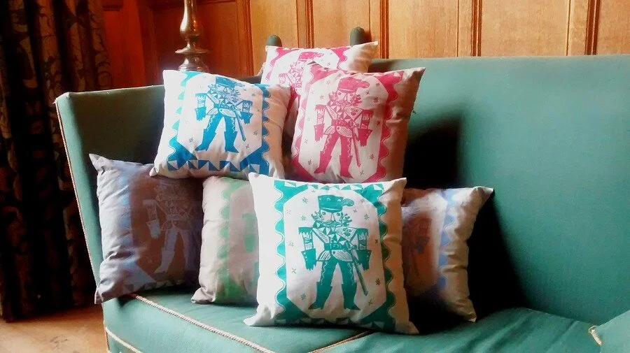 Nutcracker Cushions