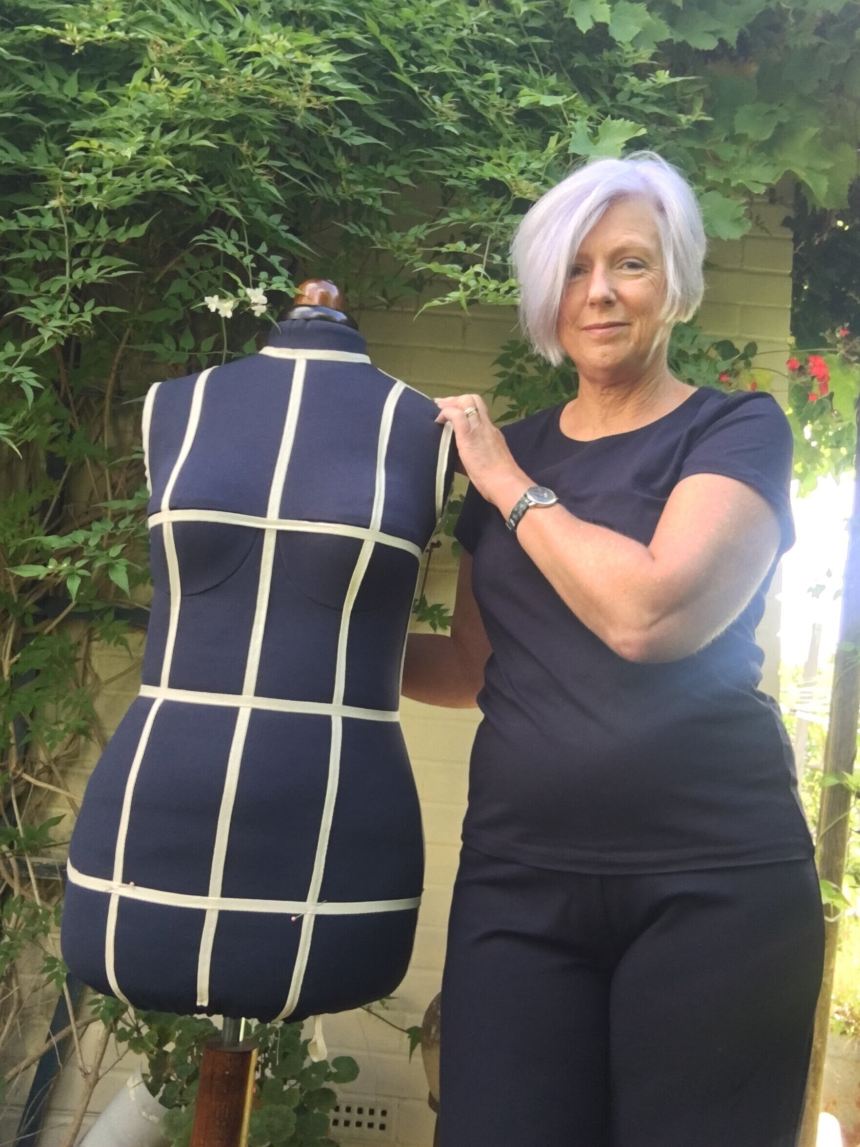 DIY Dress Form Plus Sizes. Custom Fit Sewing Pattern Download