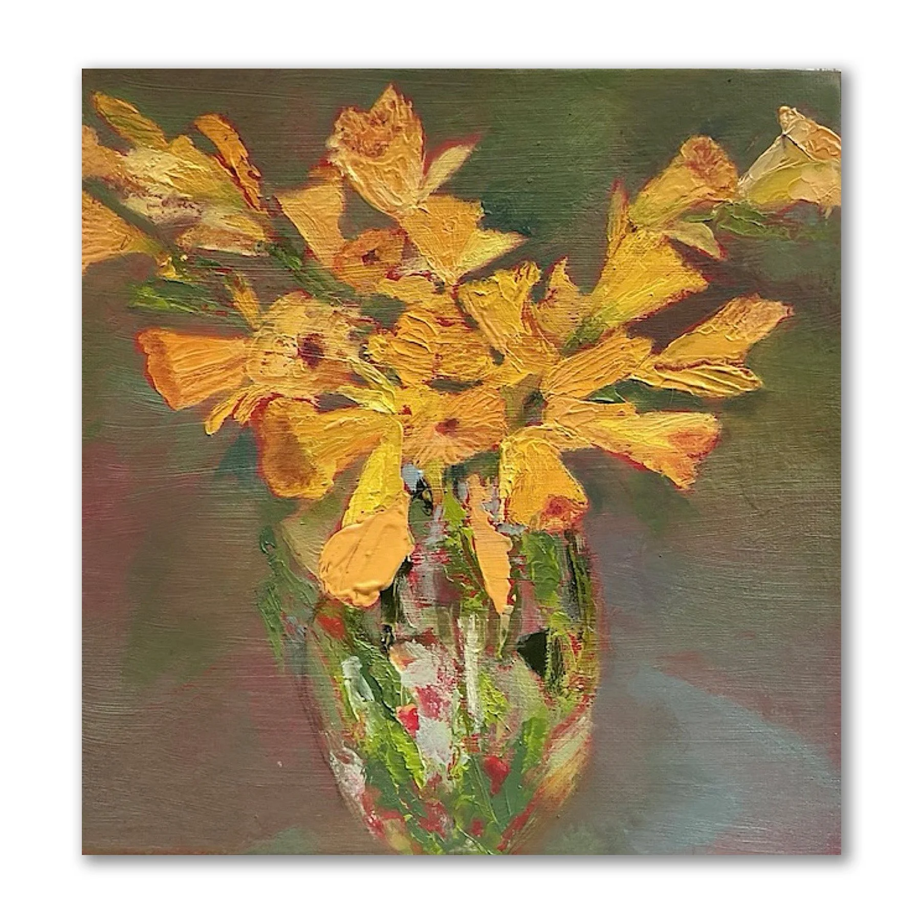 Garden Daffs by Mary Stradling