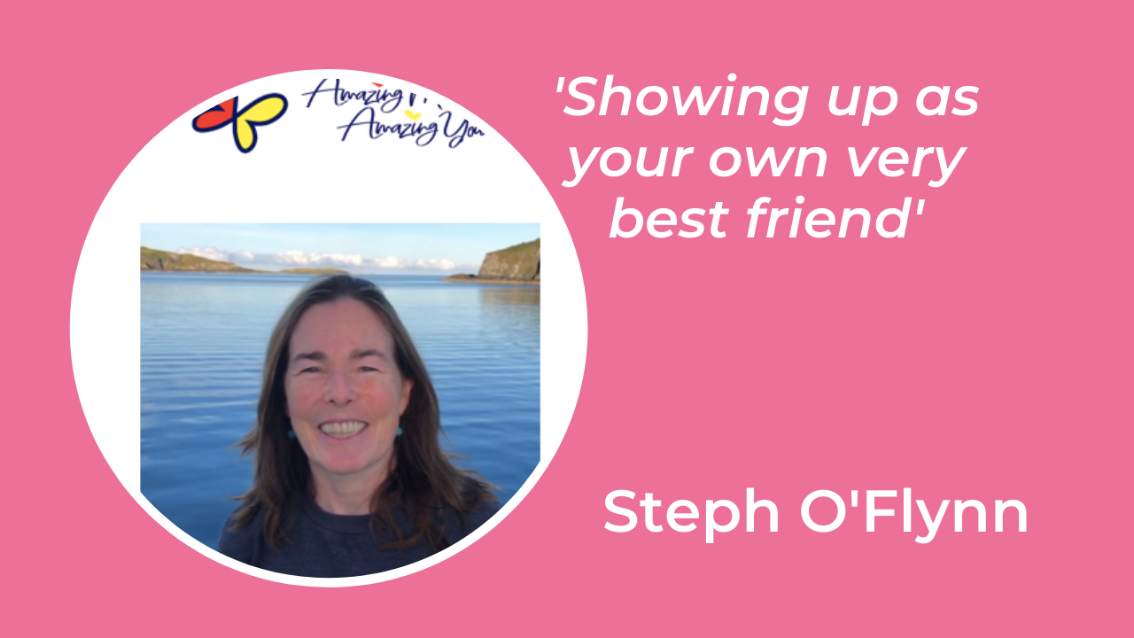 ‘Showing up as our own very best friend’
