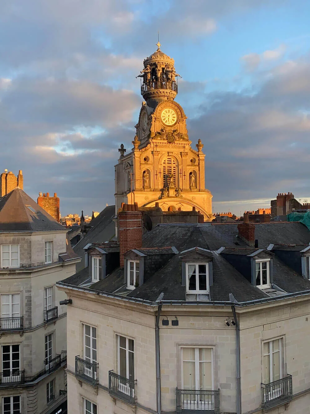 Vue sur Nantes
