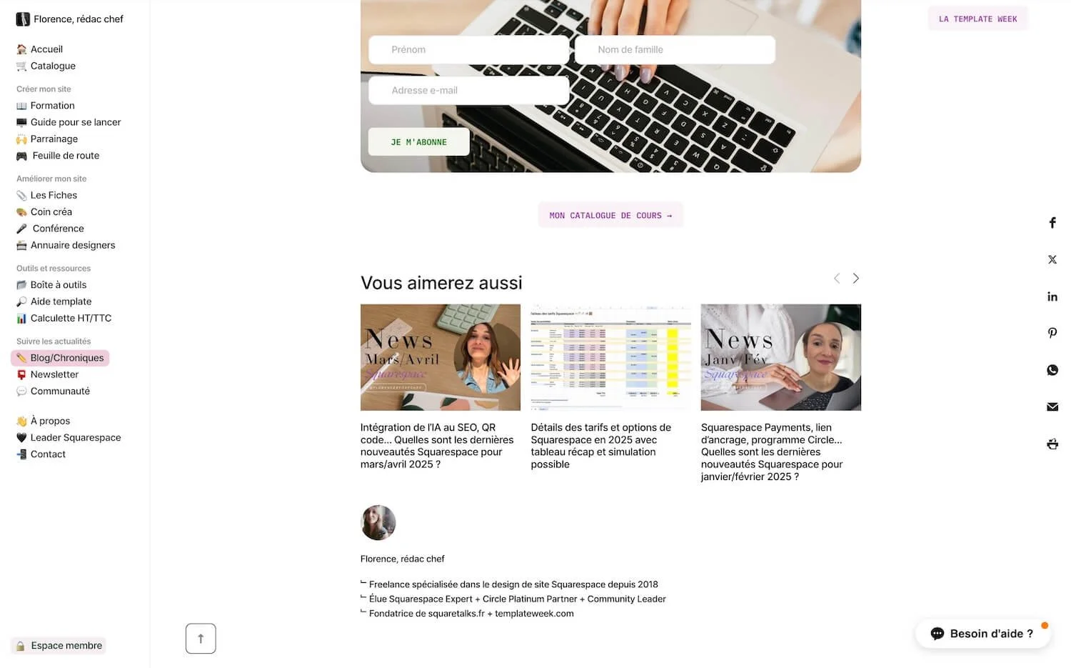  Et le widget "  Bouton Haut de page  " ! 
