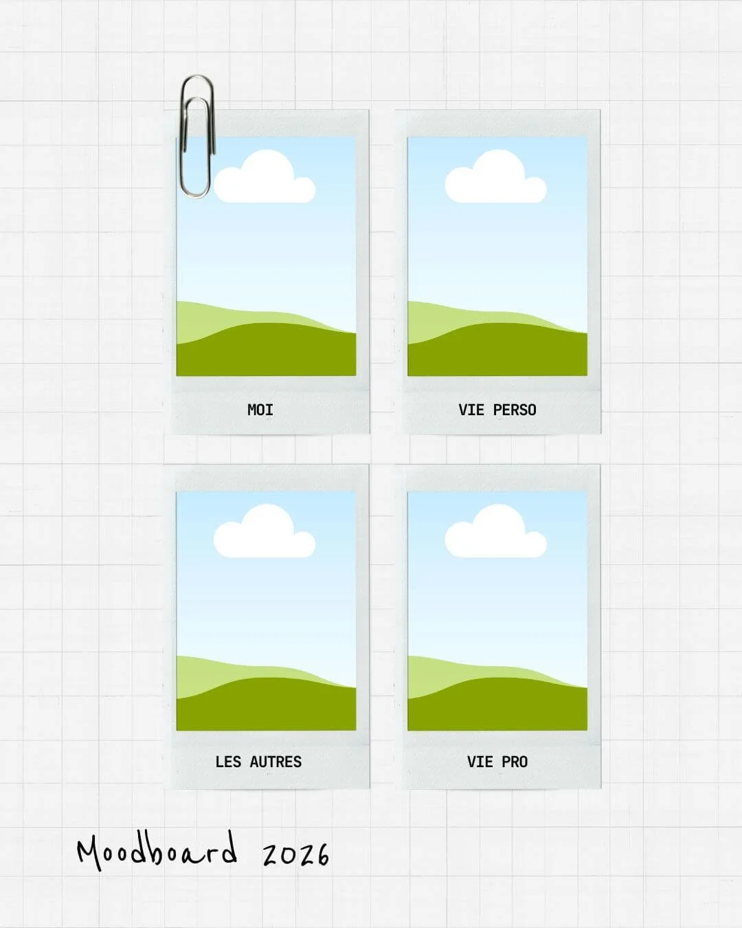 Modèle Canva Moodboard 2026