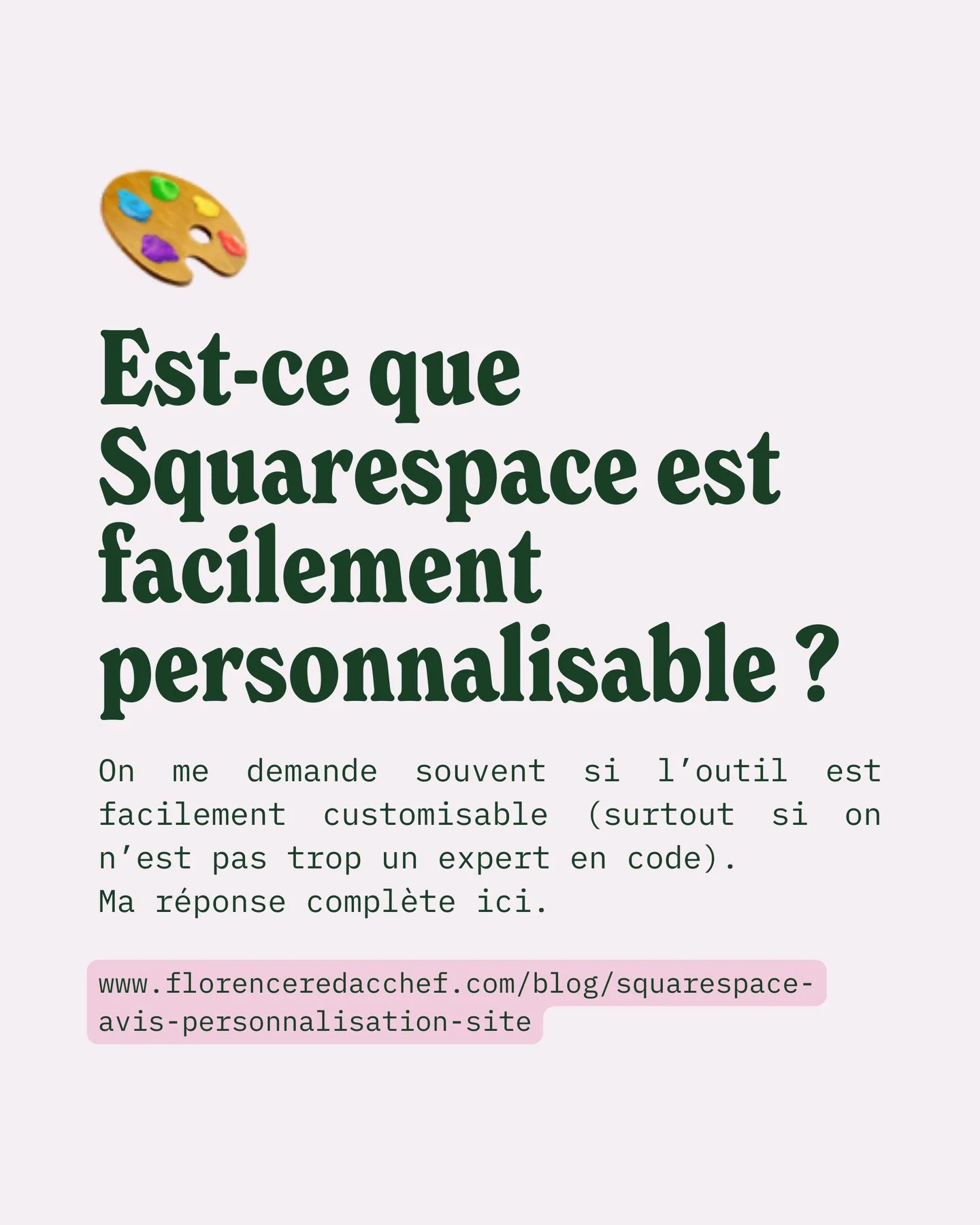 Spoiler : la r&eacute;ponse est oui (et encore plus quand on s&rsquo;y conna&icirc;t en code 🤓)
Exemple, la plupart du temps les gens pensent que mon site n&rsquo;est pas un Squarespace&hellip; mais bien s&ucirc;r que si enfin 🤣 (ce serait un combl