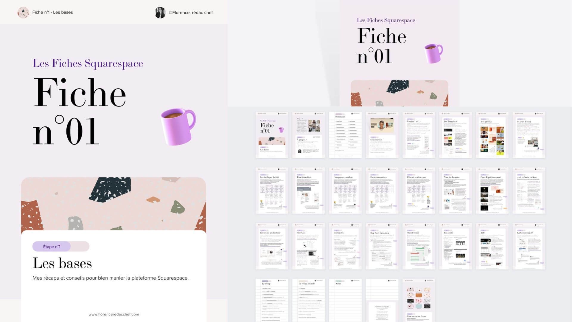 Fiche n°1 - Les bases (10 pages) ↗