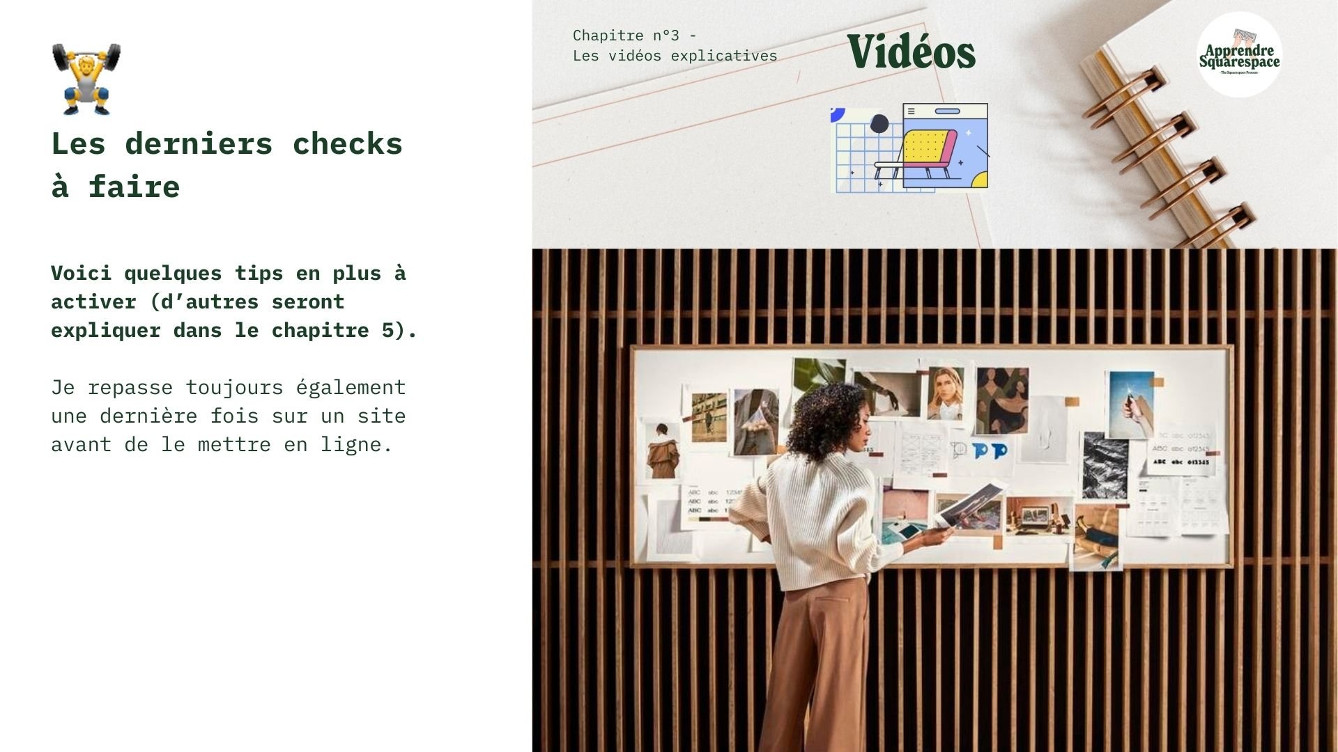 La mise en ligne - Derniers checks à faire (9 pages + 24min tuto)
