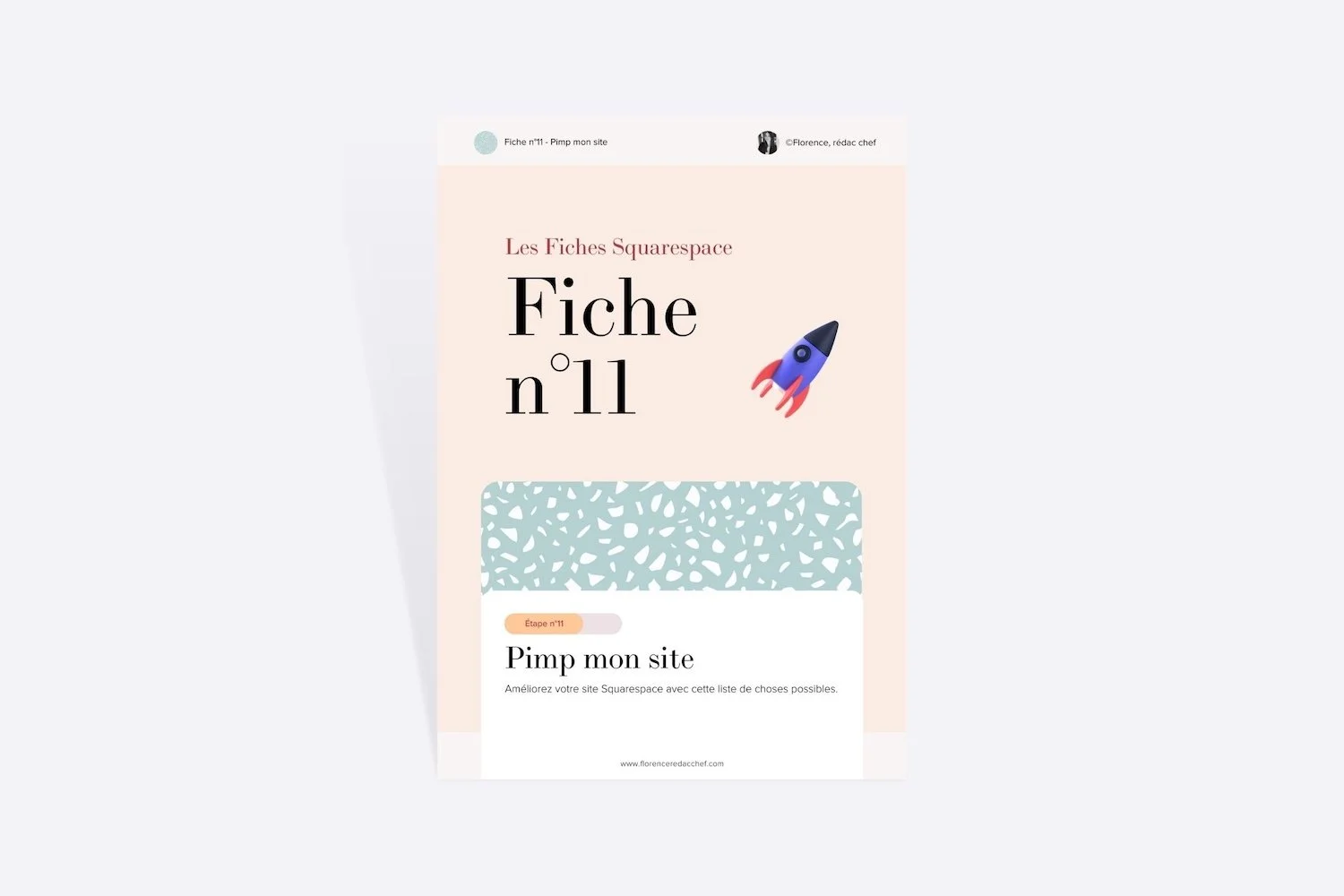 Fiche n°11 - Pimp mon site (14 pages) ↗