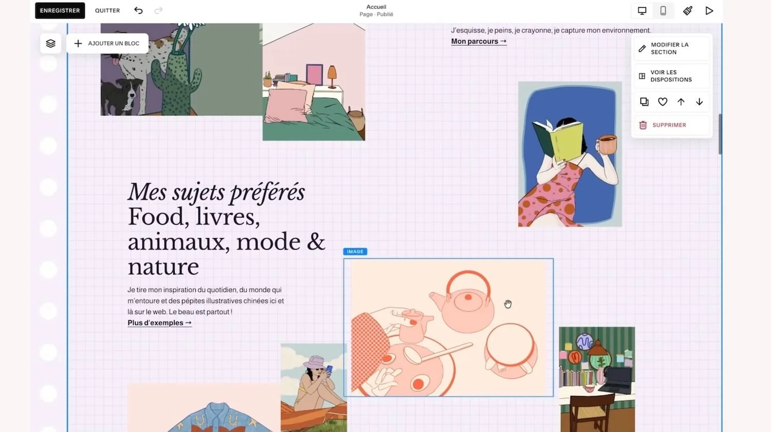 Public cible : les créatifs et indépendants