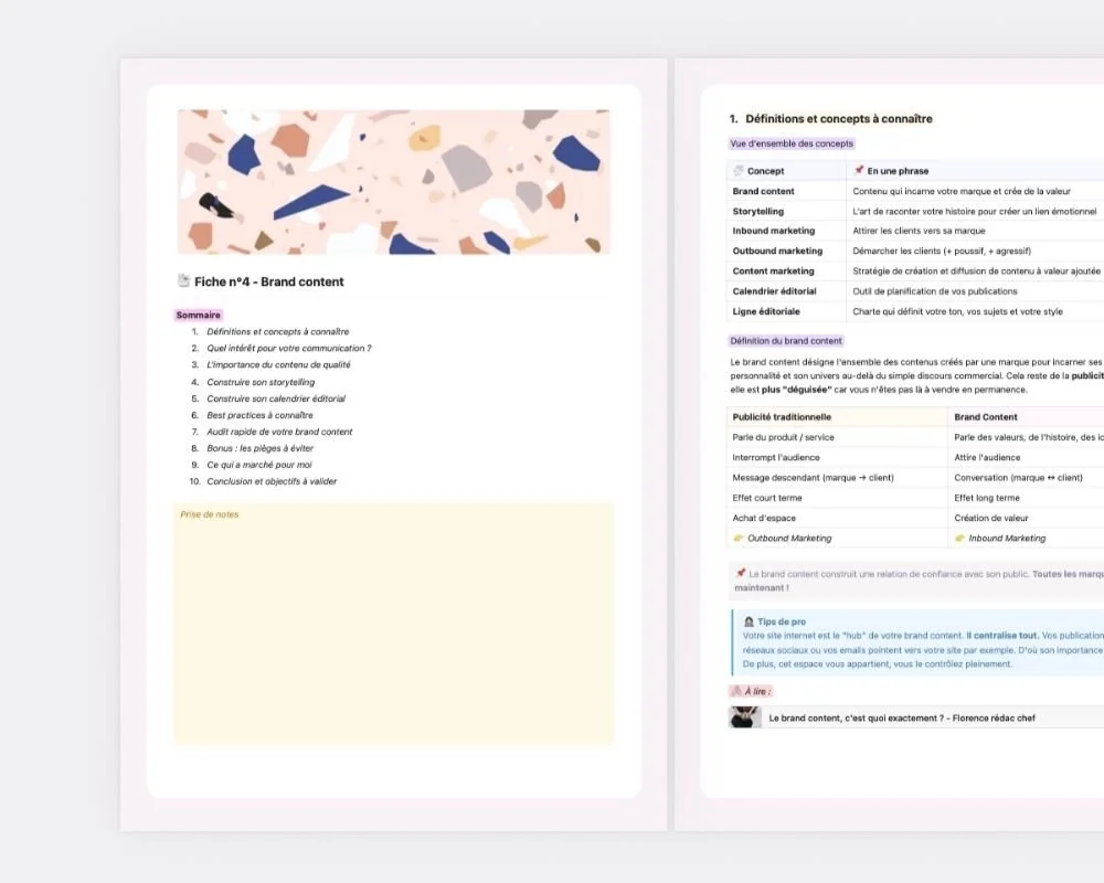 Preview Fiche n°4 - Brand content