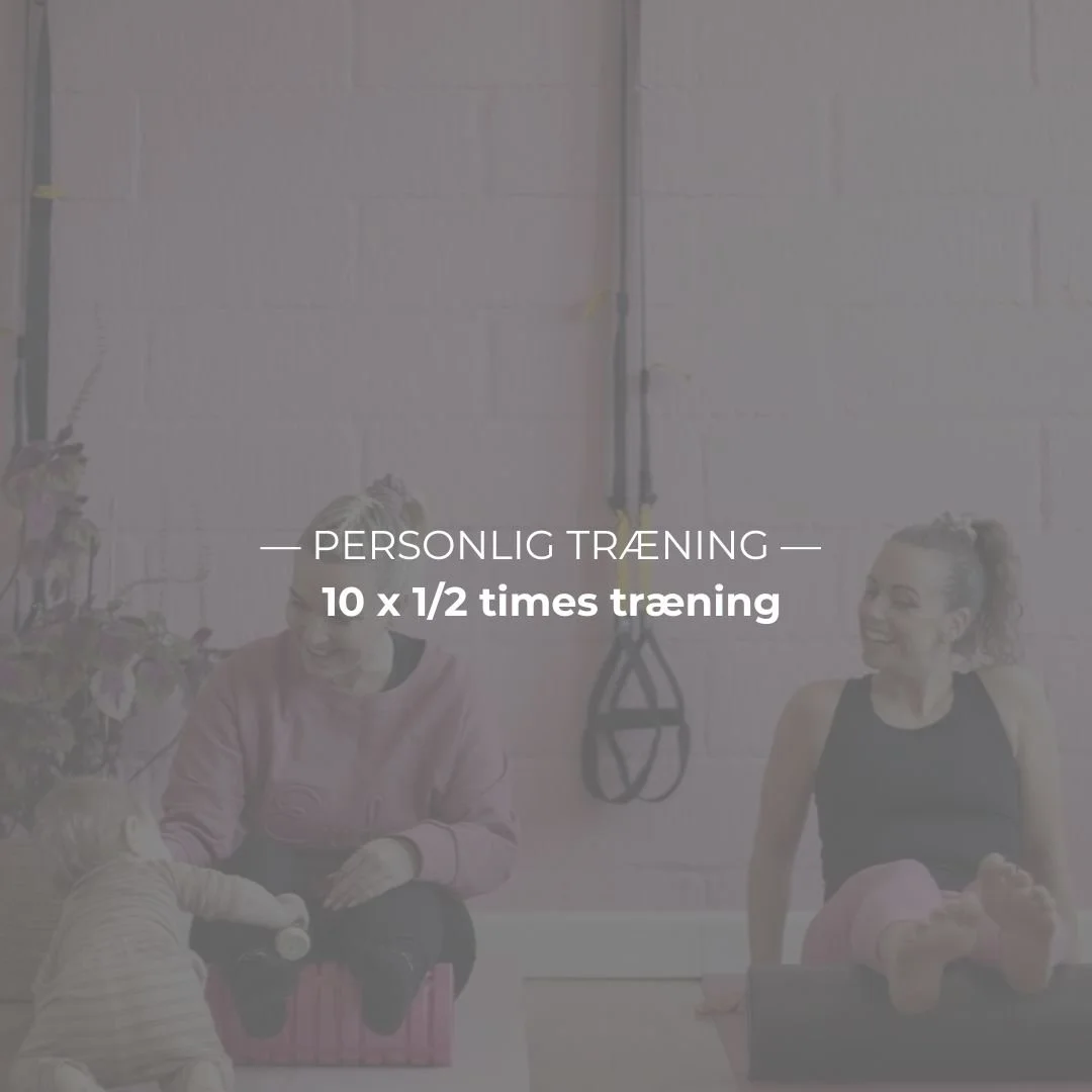 10 x 1/2 times personlig træning