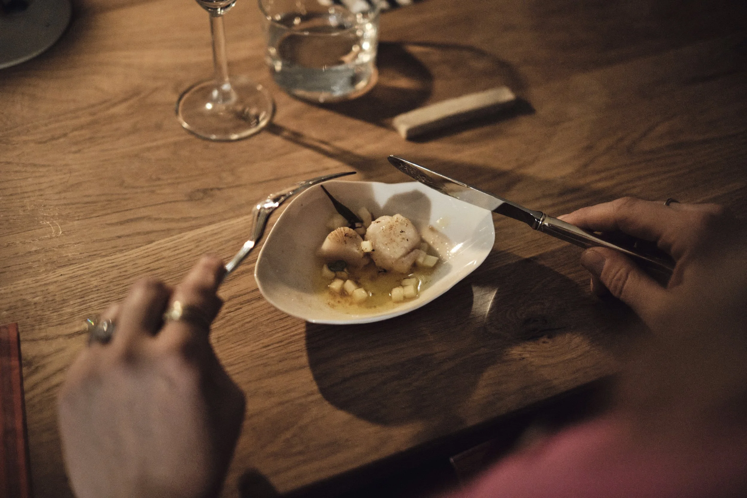 Harvest table - fine dining event Zürich
