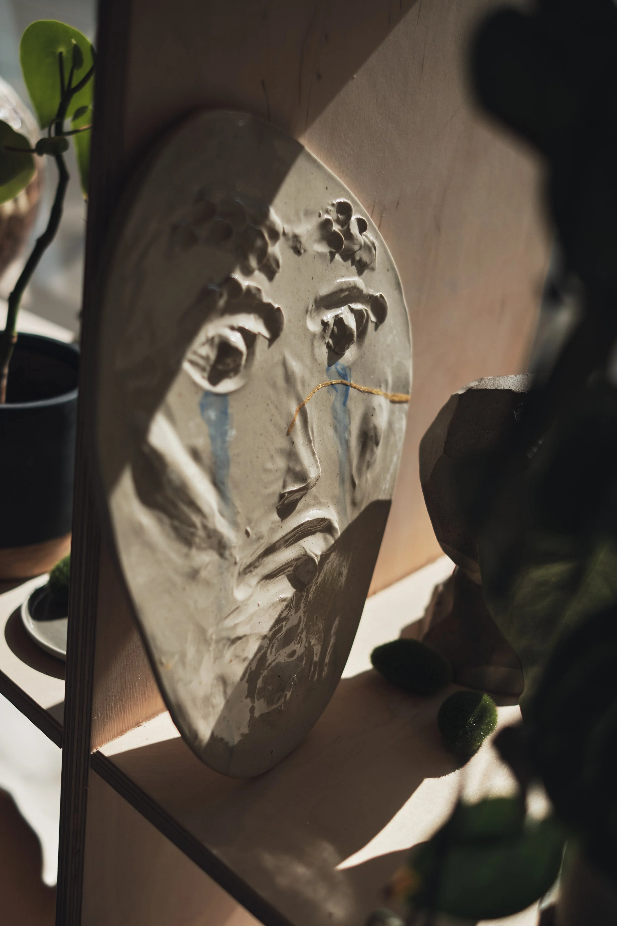 file STUDIO ROKA  ceramics - art face handmade 1.jpg