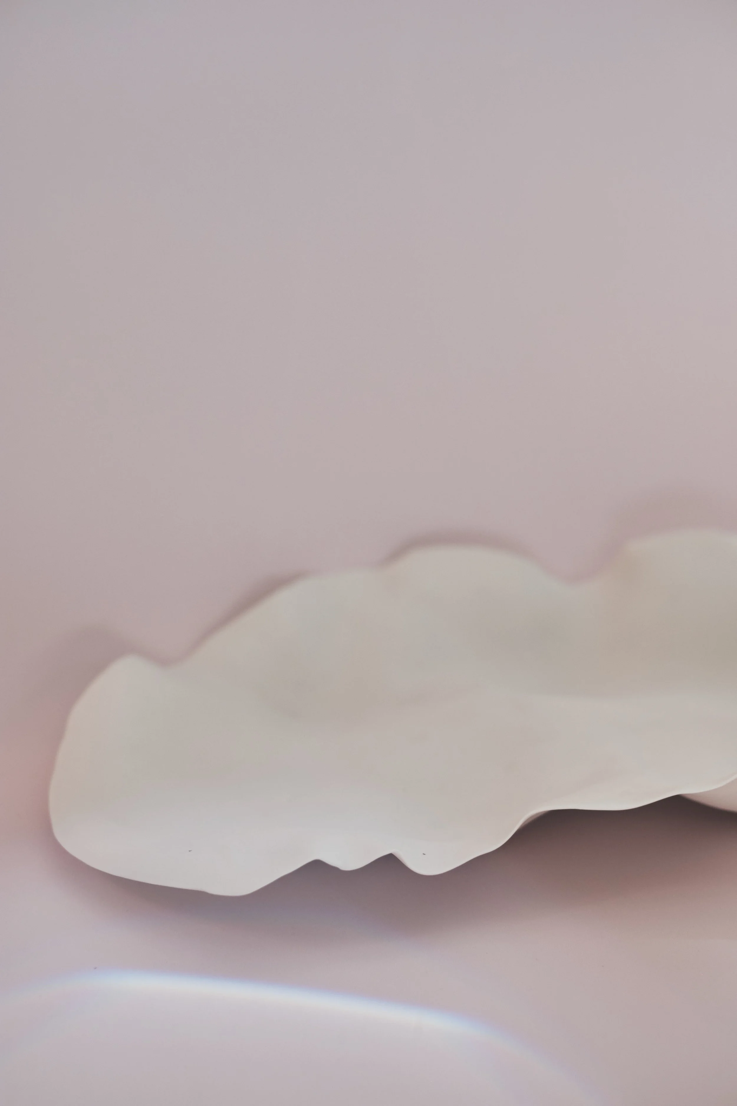 file STUDIO ROKA  ceramics - serving plate handmade wavy tray white 4.jpg