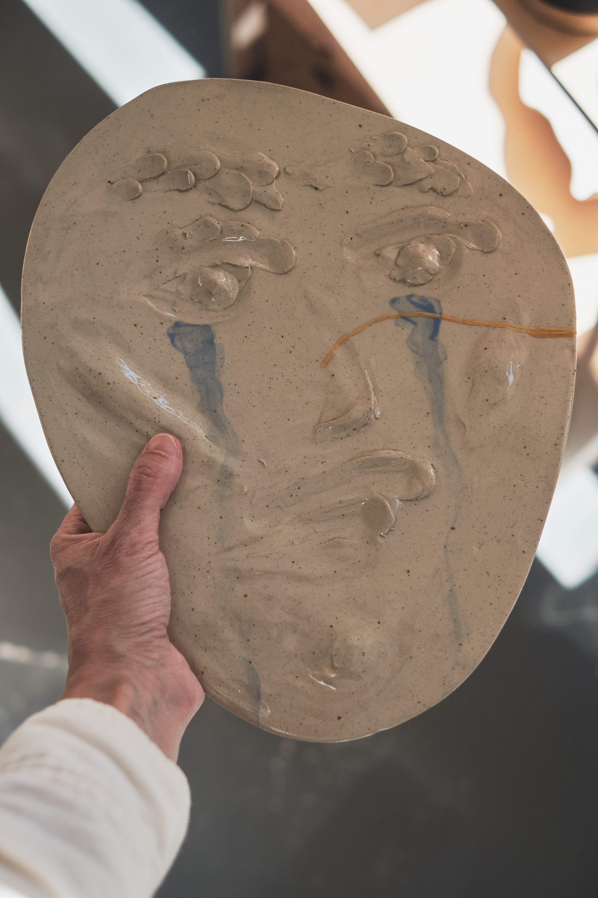file STUDIO ROKA  ceramics - art face handmade 4.jpg
