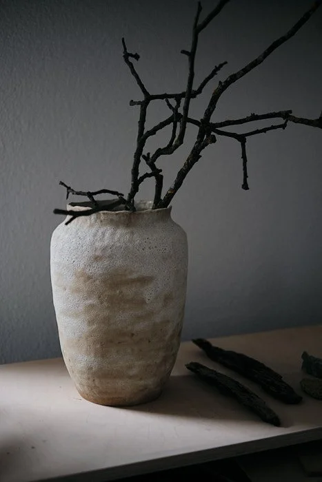Large Sculptural "Tuscan" Vase