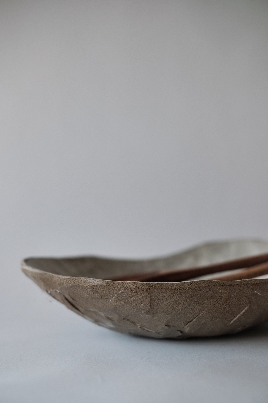 file STUDIO ROKA CERAMICS -GRAY SERVING BOWL.jpg