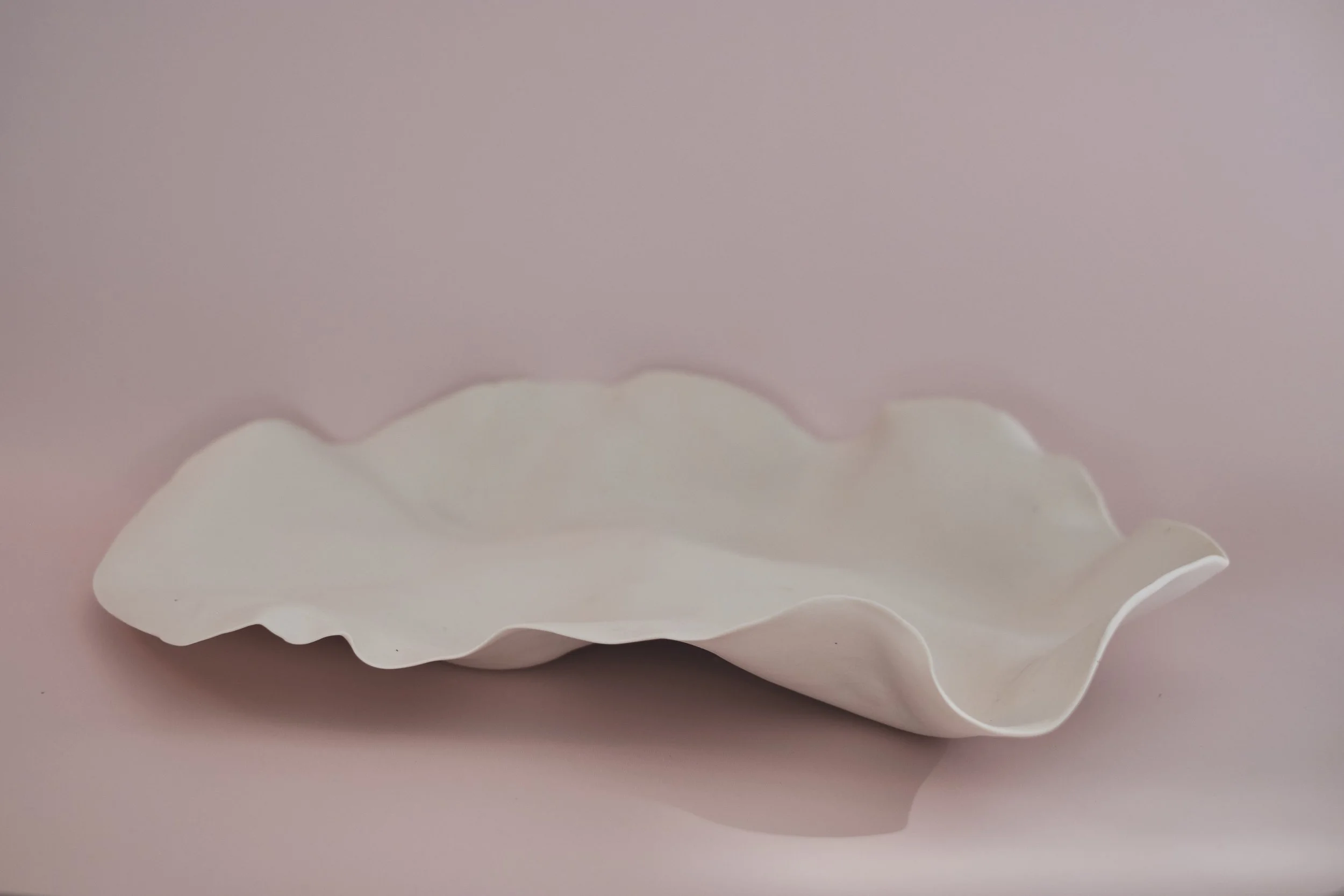 file STUDIO ROKA  ceramics - serving plate handmade wavy tray white 1 1.jpg