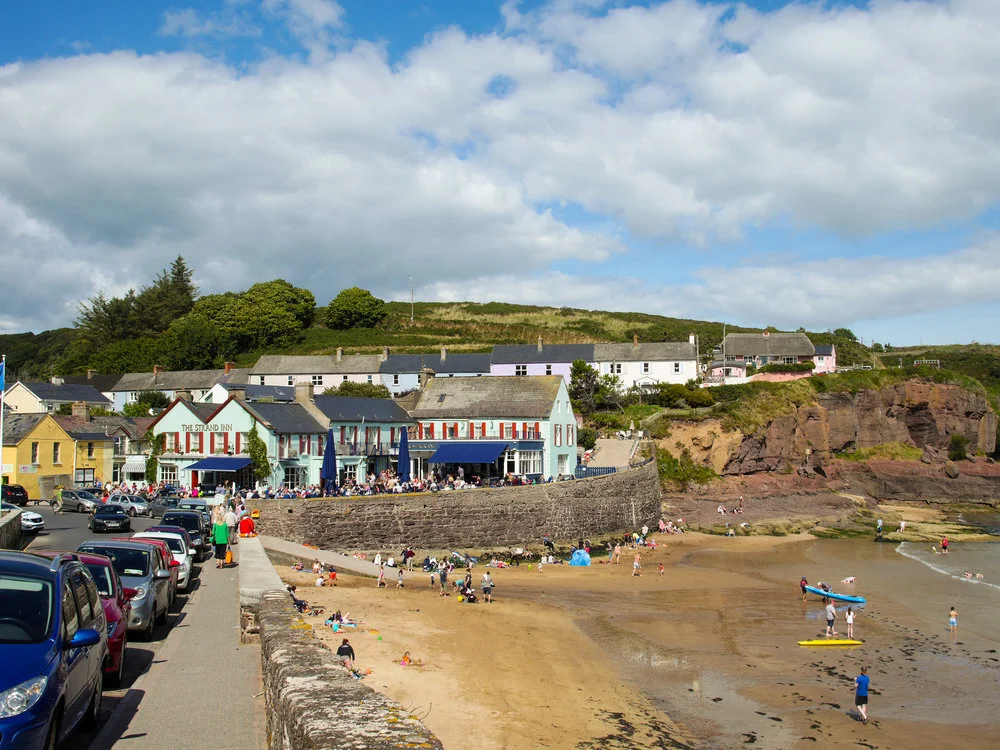 The Strand Inn in Dunmore East, Waterford, Ireland