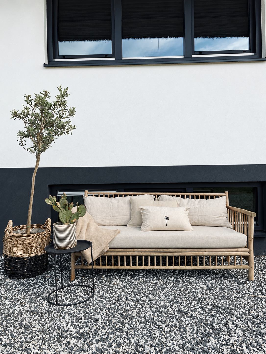 Nofruit maatkussen linnenlook allweather