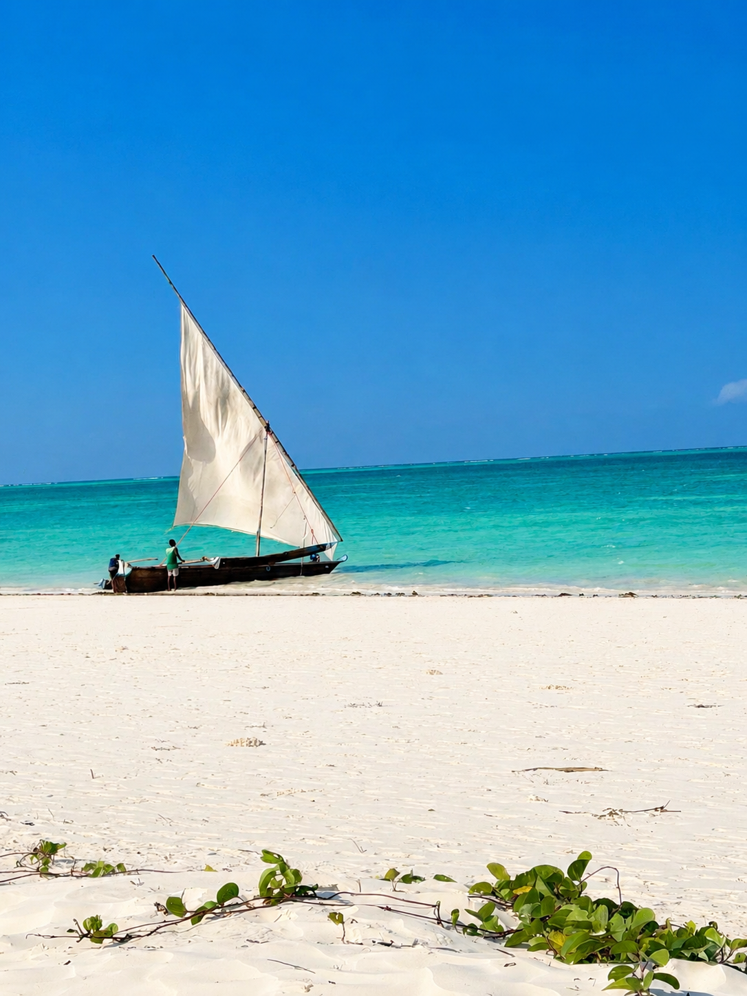 Paje Zanzibar: onze ervaring met strand, eb en kitesurfen