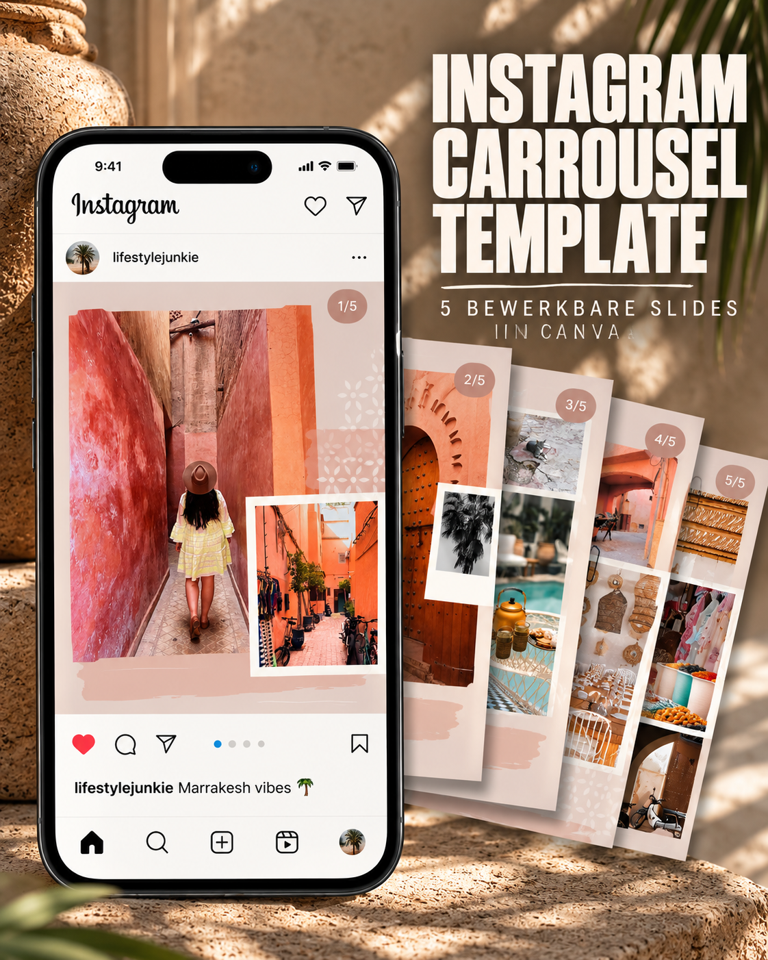 Instagram Carrousel Template – Canva