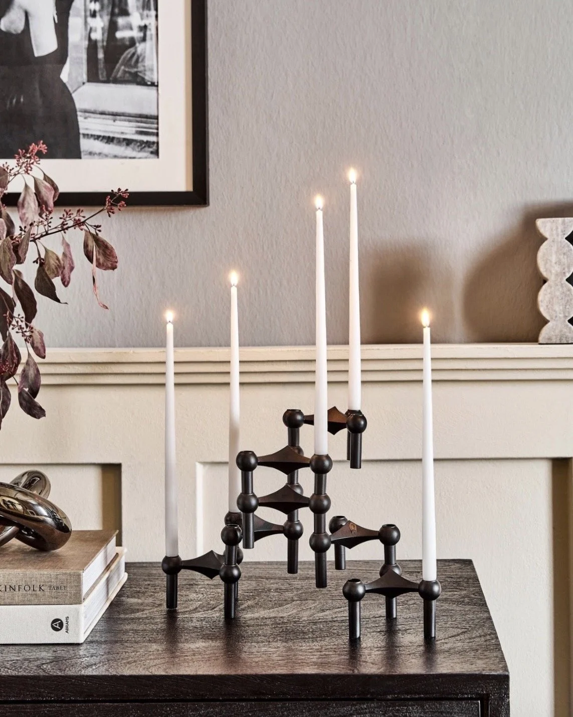 Stoff Nagel candle holder by Westwing