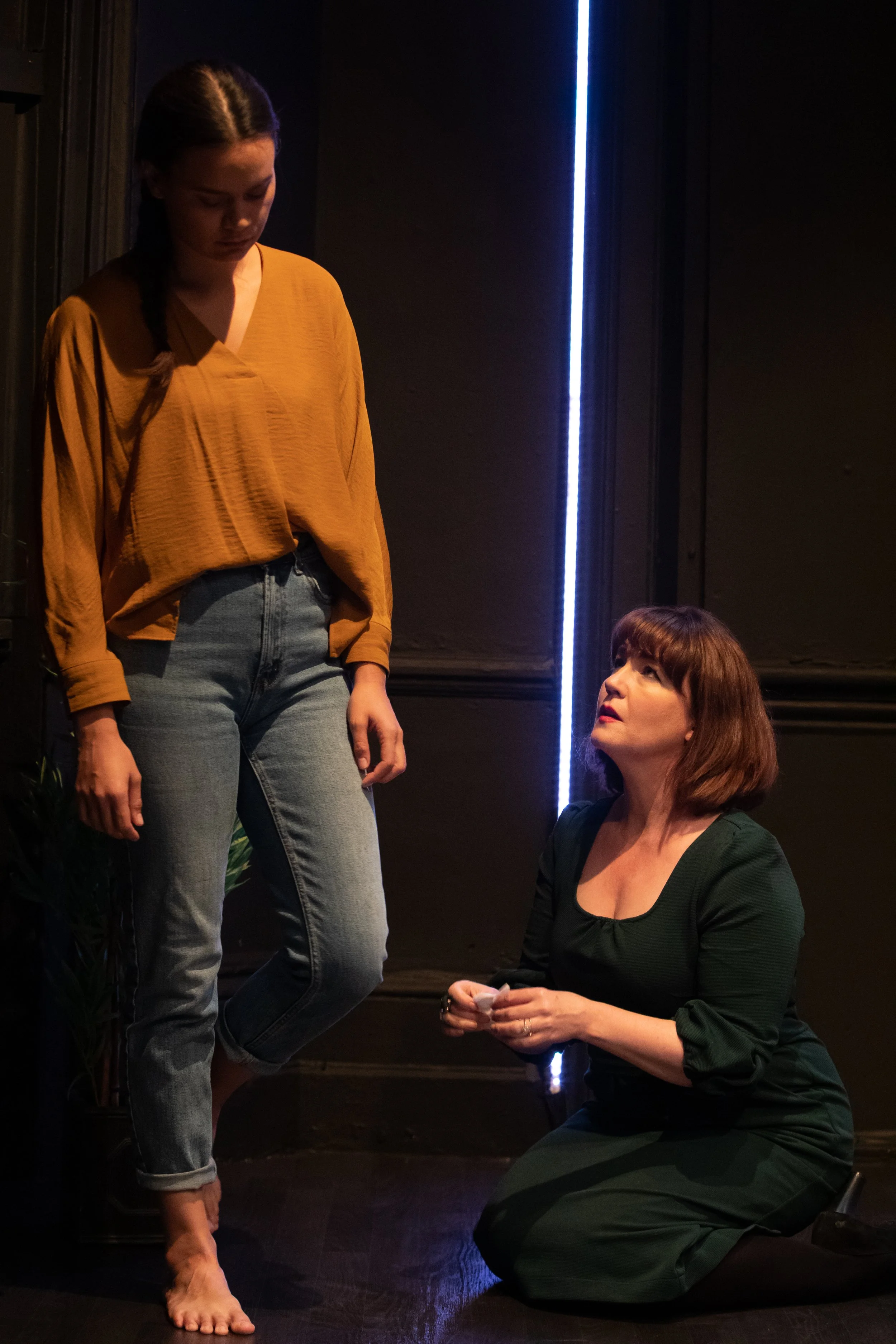 Acushla-Tara Kupe and Caroline Faber