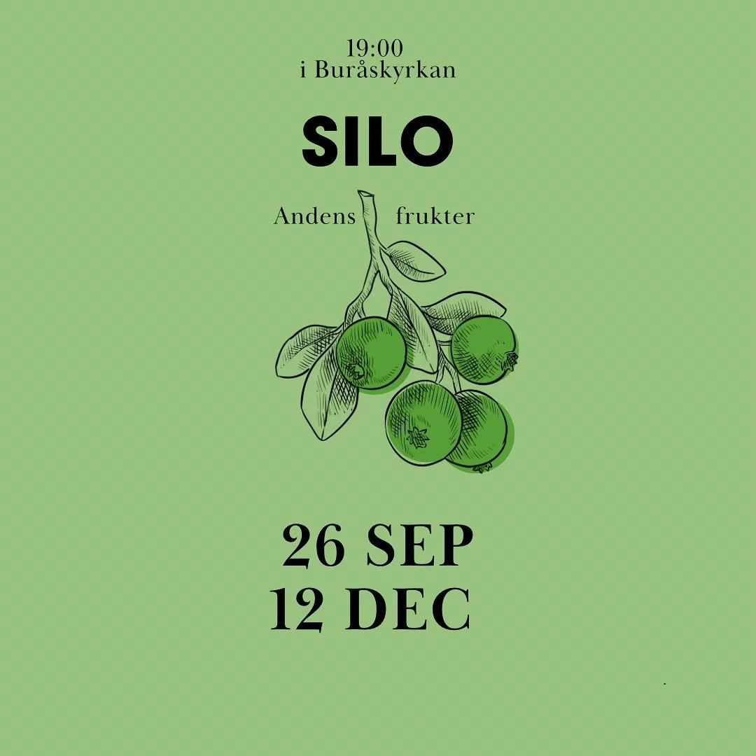 KOM TILL SILO I HÖST!
19:00 i Buråskyrkan, Göteborg