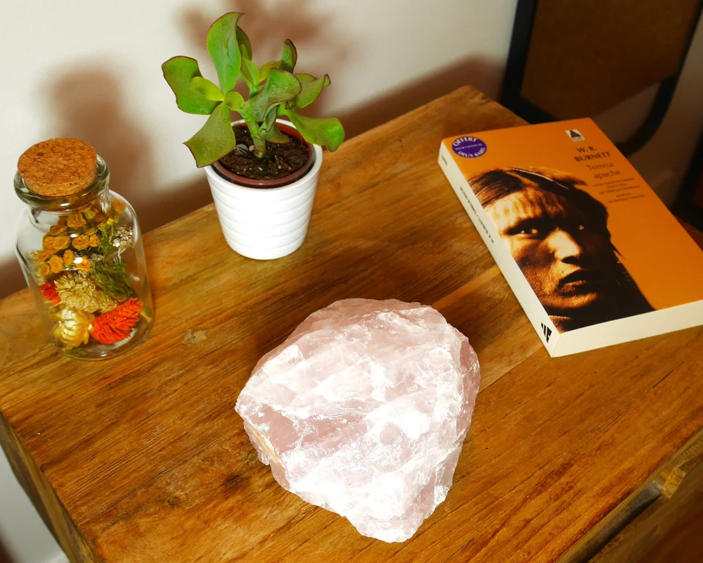 Quartz Rose Brut - Pierres Naturelles 40 à 50g - Coco Papaya