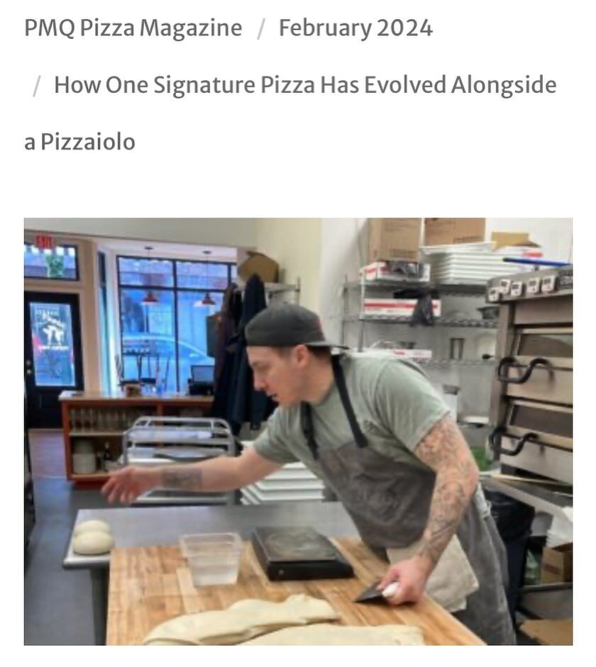 Thank you @pmqpizzamag for featuring Peng&rsquo;s Pizza Pies! If you&rsquo;re interested in how Peng&rsquo;s came to be, we hope you&rsquo;ll check out the article on PMQ&rsquo;s website. 🍕🐧