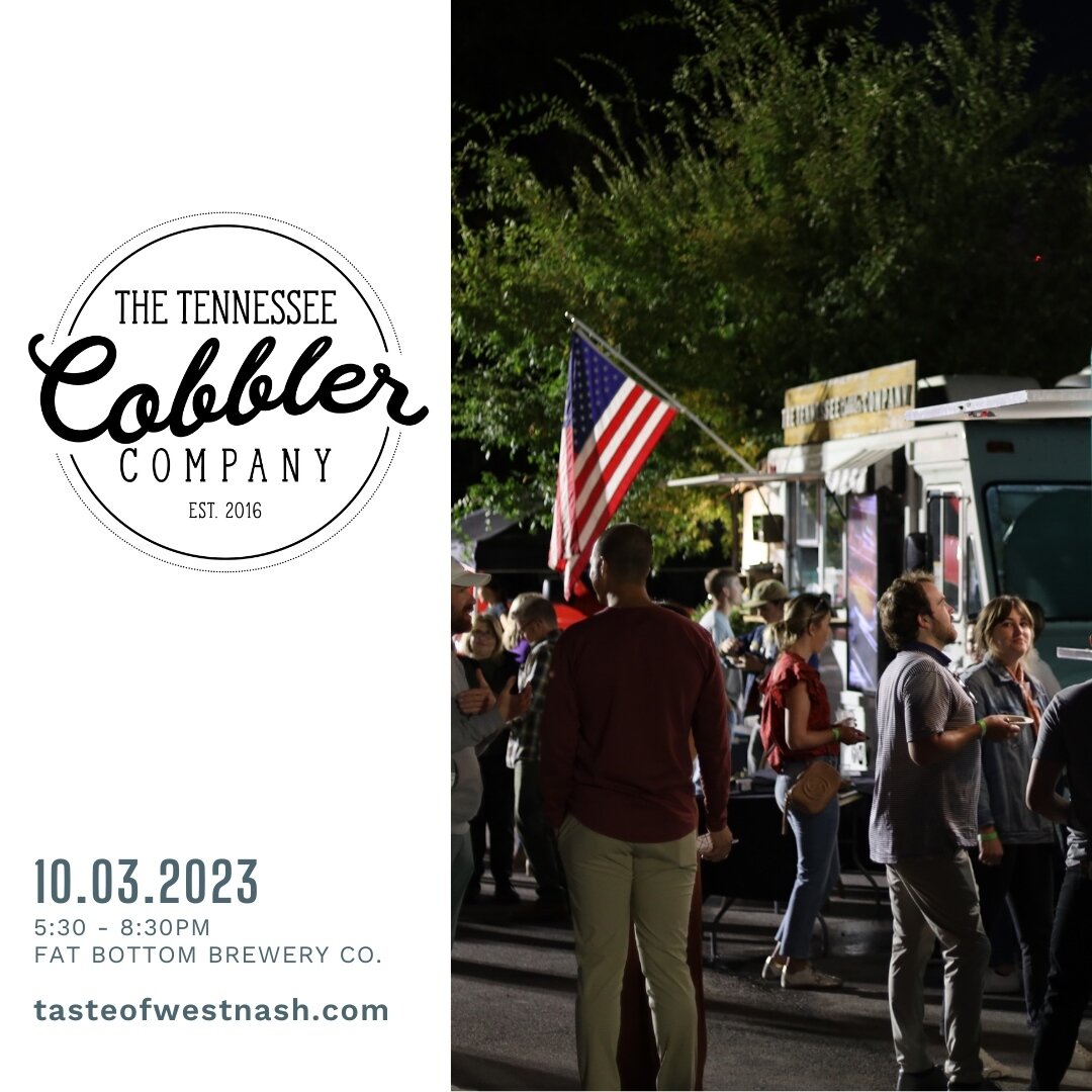 We are thrilled to welcome back our friends at the Tennessee Cobbler Co. and their truck, Sweet Loretta, for another year of Taste🥧⁠
.⁠
This husband and wife duo combine their love for food in the South and baking! You can't go wrong with any of the