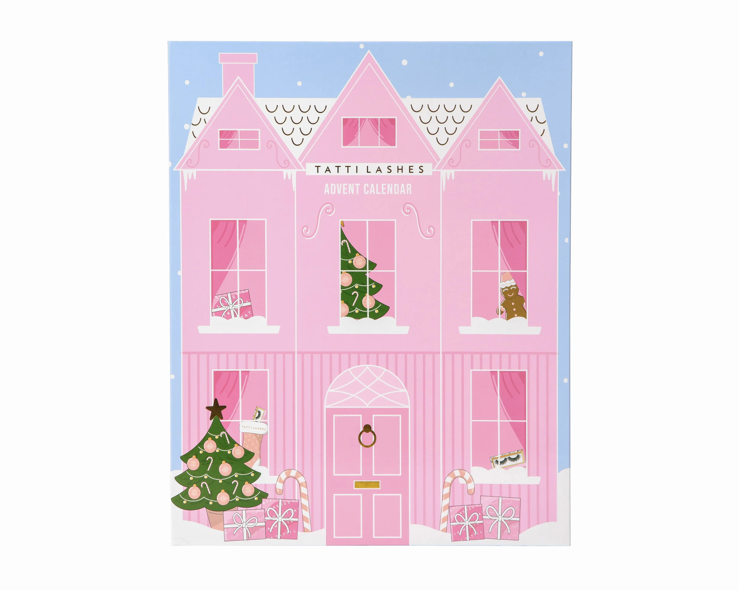 Tatti Lashes - advent calendar illustration