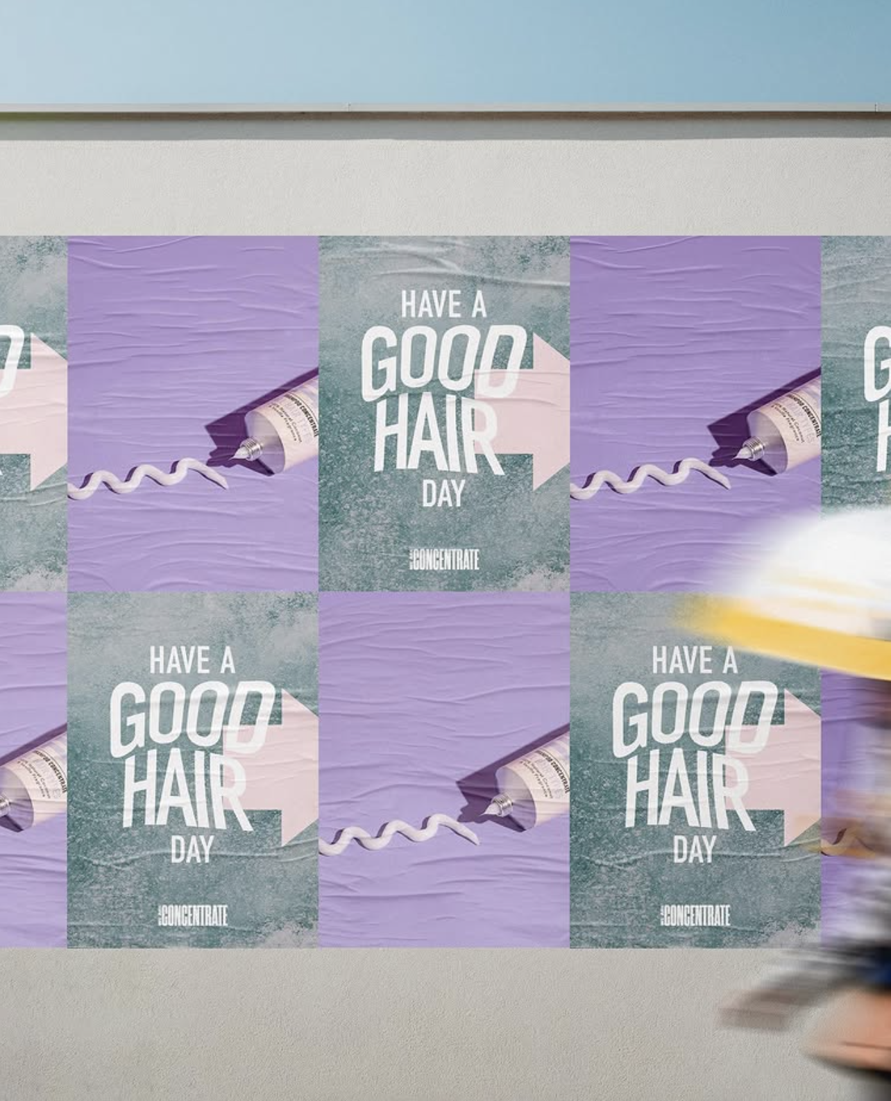 Hair care brand - design