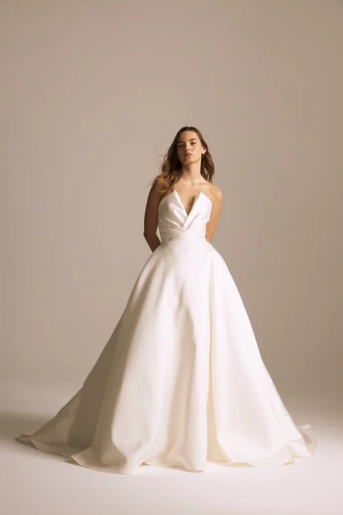 Nouvelle Amsale A Little Something White Nouvelle Amsale A Little Something White