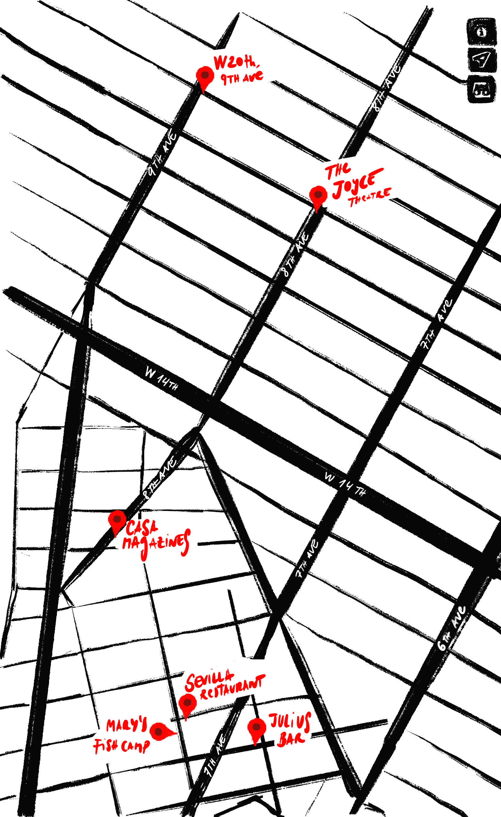 Map Illustration by Pau Dalmases