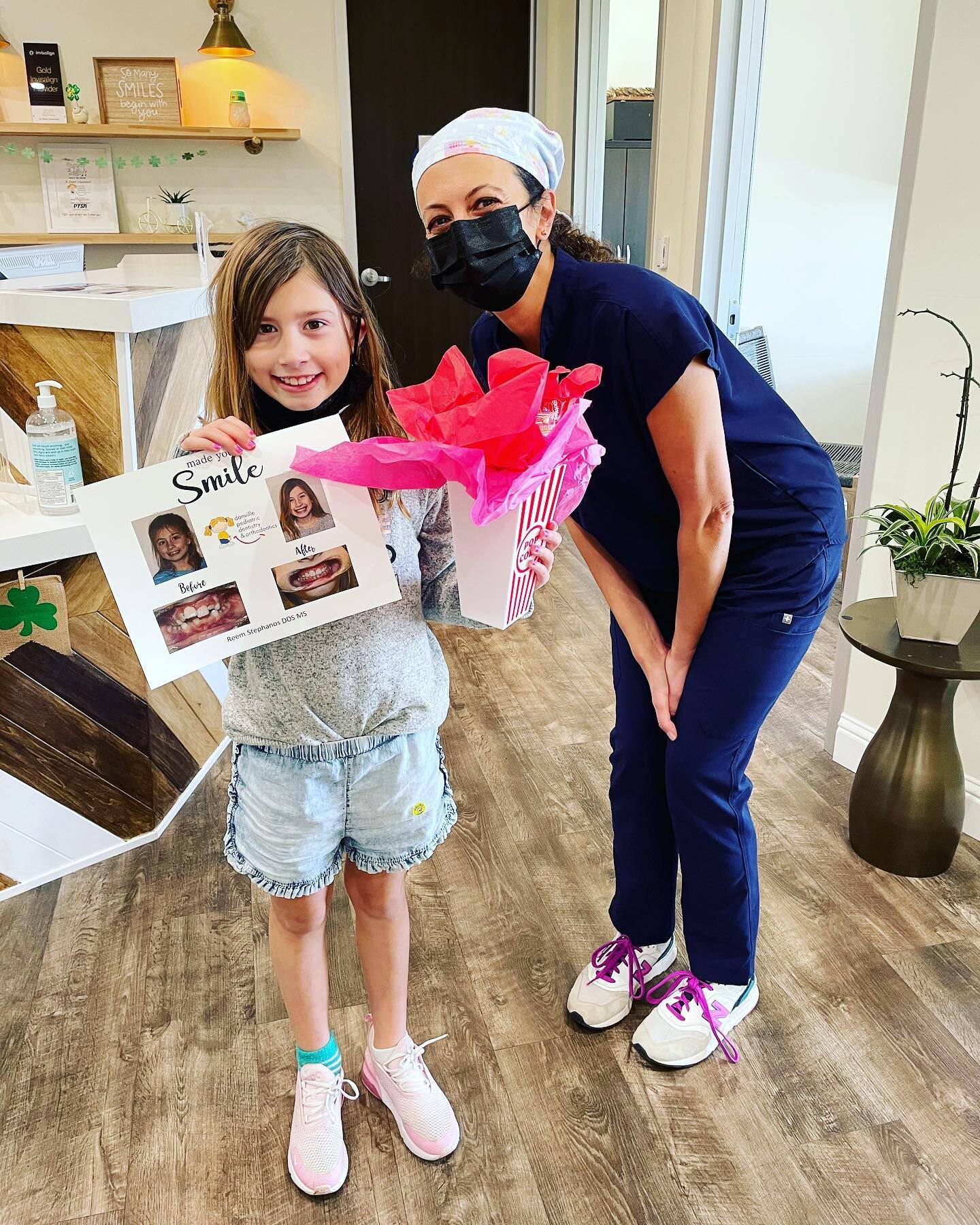 Braces off for Miss Ava!
&bull;
She is just too cute and we are loving her adorable smile💗