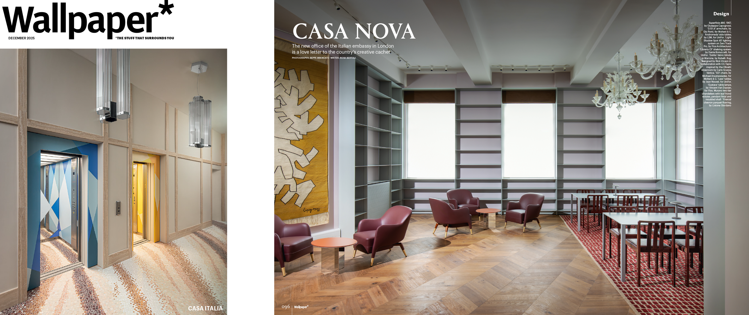 CASA ITALIA, EMBASSY OF ITALY, LONDON