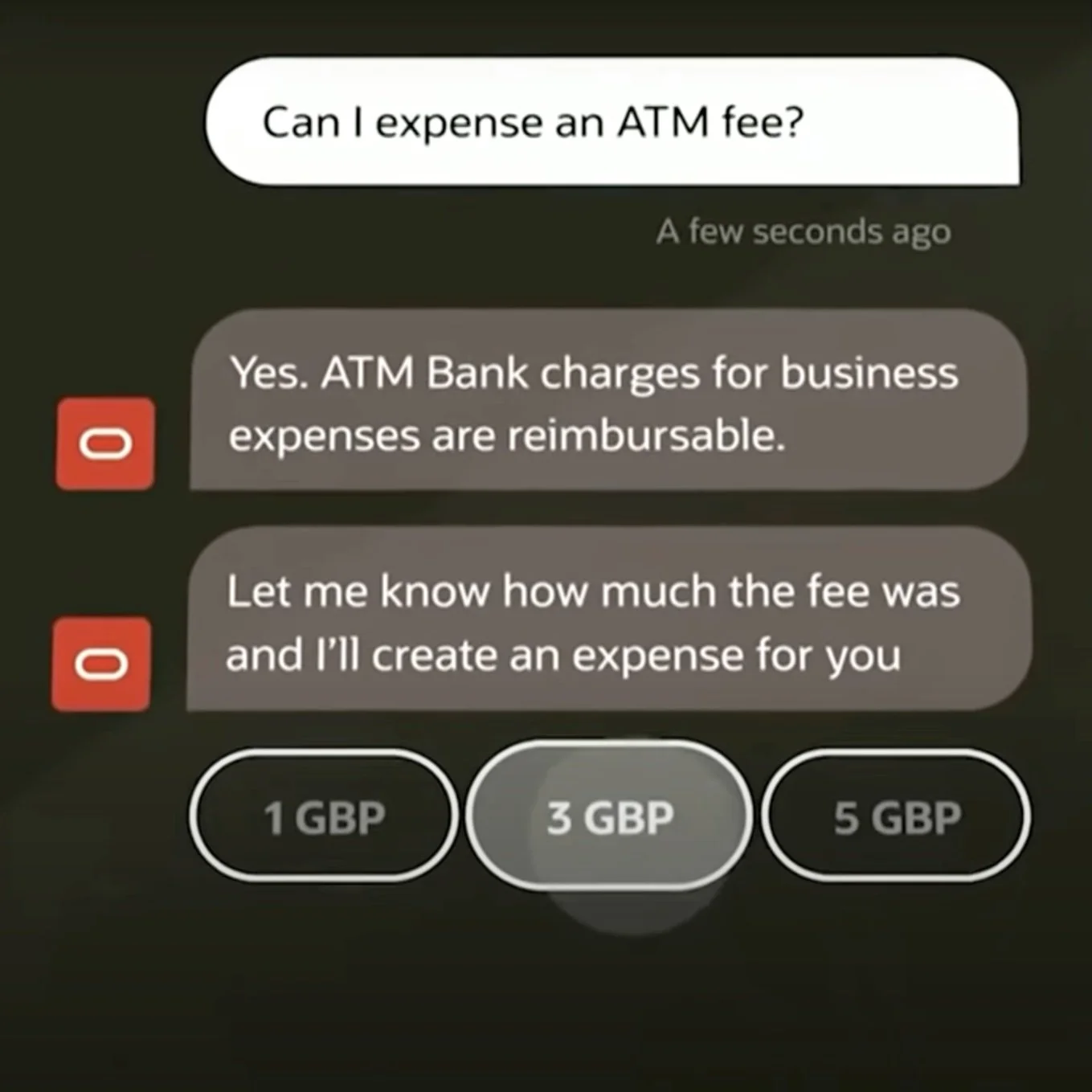 Conversational Expenses