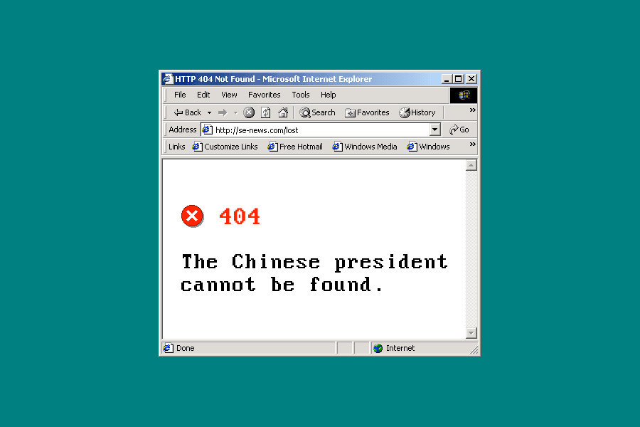 #221: 404 Xi Not Found en @oekraïne