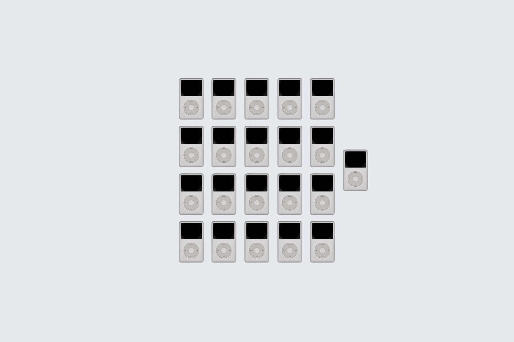 25 iPods