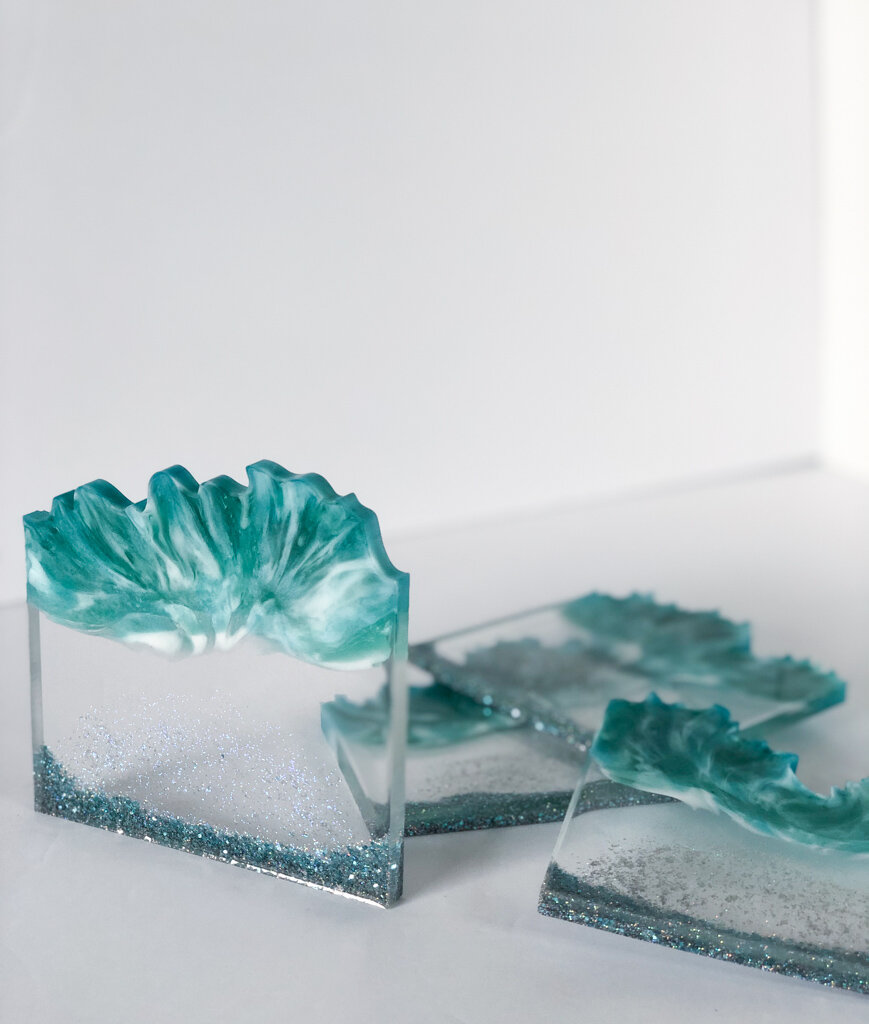 Wave Tip Coasters