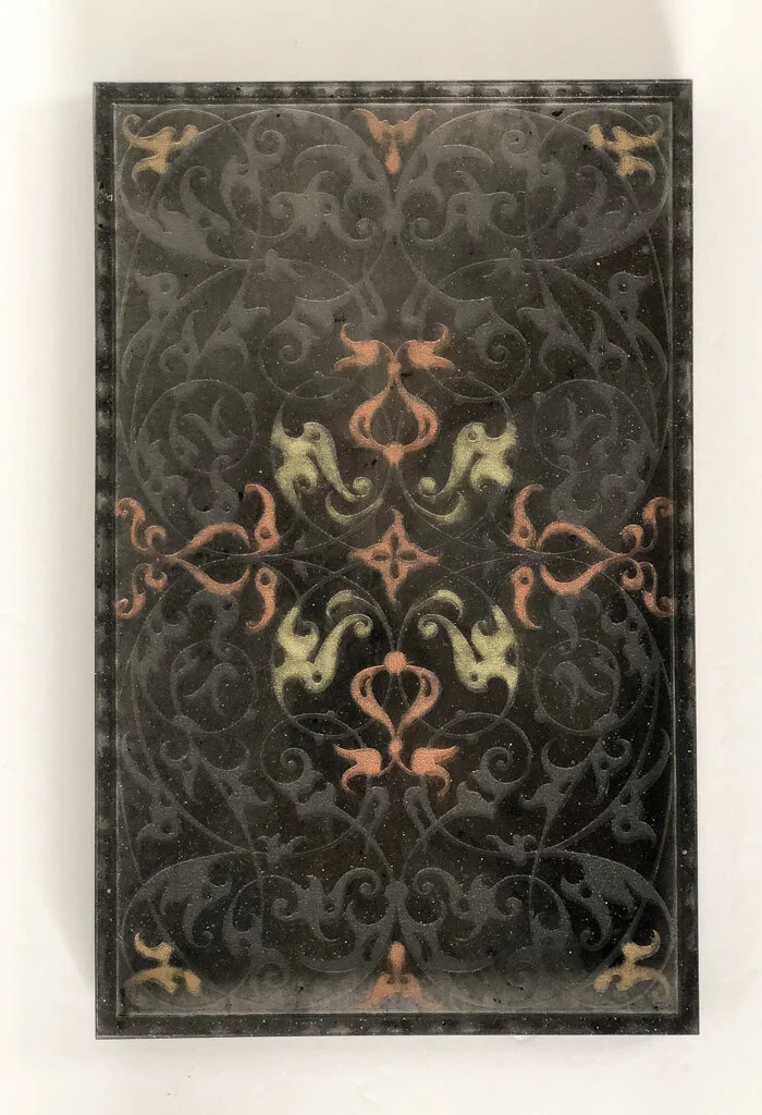 Embossed Rectangle Tray  