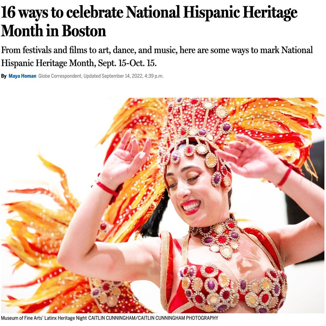 As we celebrate National Hispanic Heritage Month, we encourage you to support Hispanic-owned small businesses to the extent possible. Find out how you can be a part of these celebrations in your community this month and beyond through the link in bio