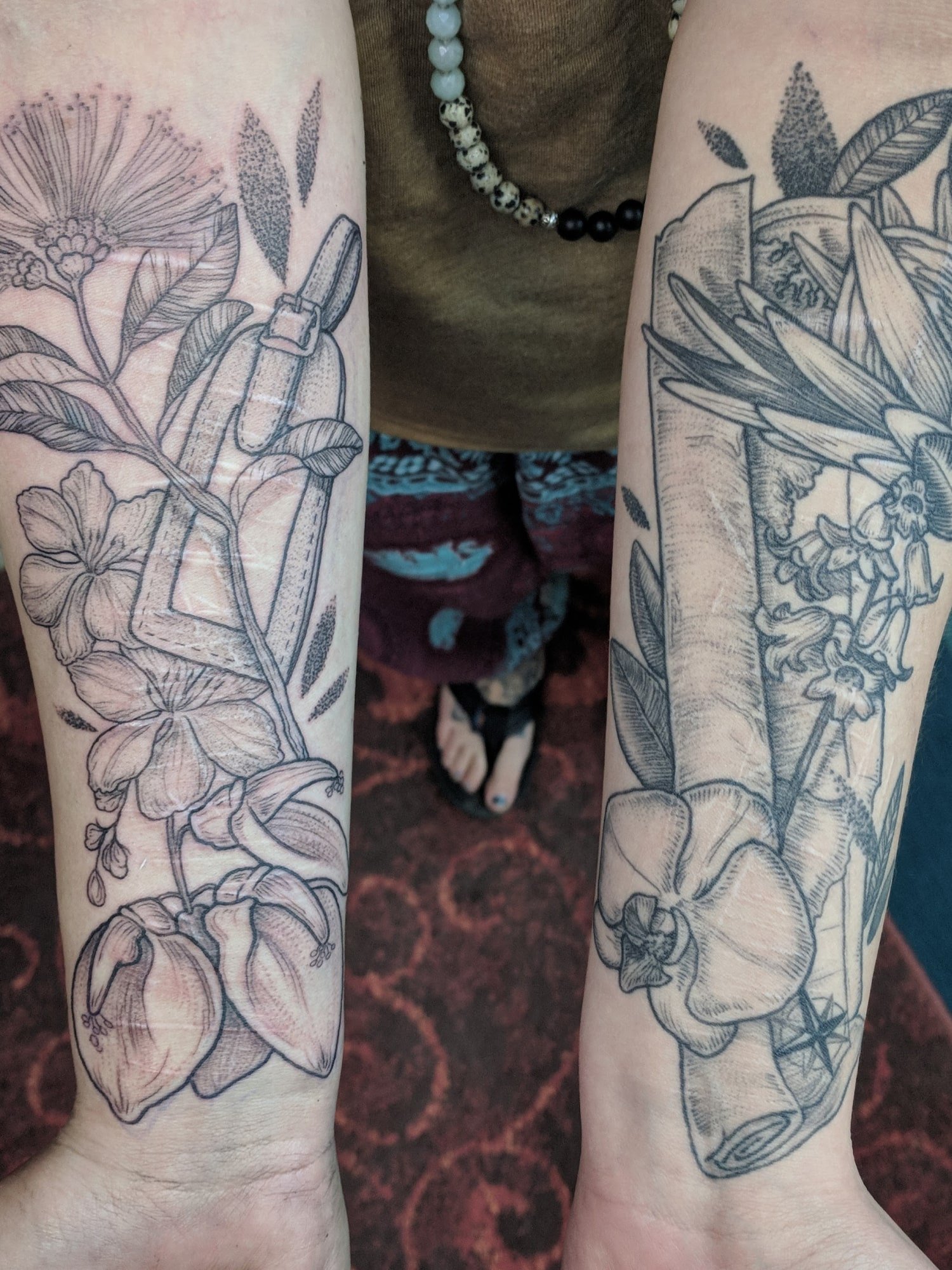 evil forearm half sleeve tattoo by Tommy Lee Wendtner: TattooNOW