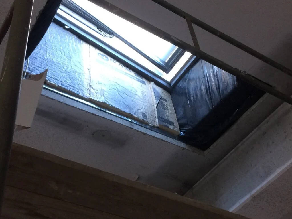 Coibentazione dei velux